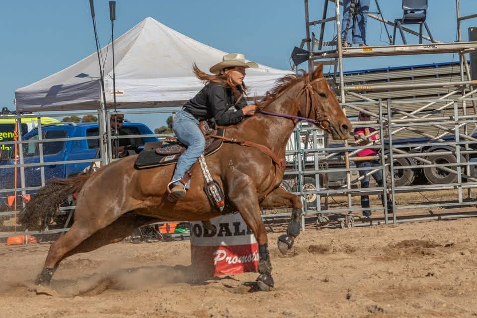 Monica Barrel Racing
