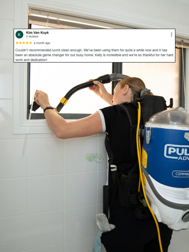 "An absolute game changer for our busy home."That's exactly why we do what we do. Kim, we're so glad we could make things easier for your family.If you're ready to feel this kind of difference, the link in bio is your first step.#luvenitclean #adelaidecleaning #cleaningreview #residentialcleaning #adelaidesmallbusiness
(residential cleaning Adelaide, house cleaning service Adelaide, professional home cleaning, cleaning company Adelaide)